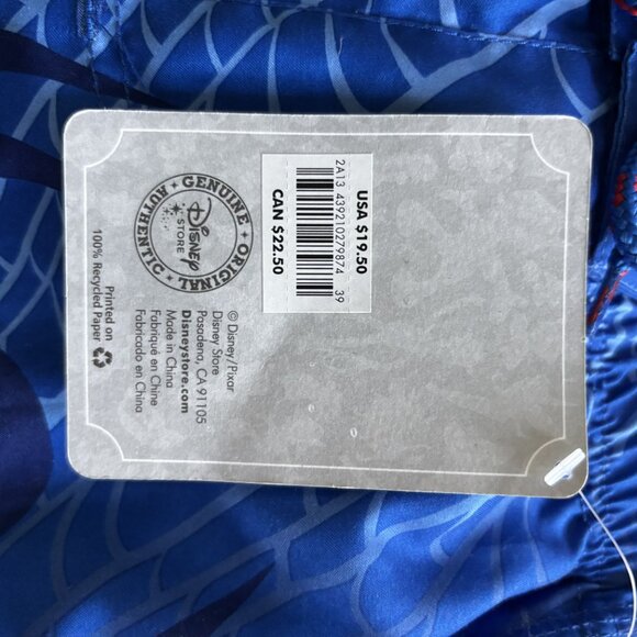 NEW: Disney Spiderman Swim Shorts 50 UV - size 5/6 - Picture 4 of 5